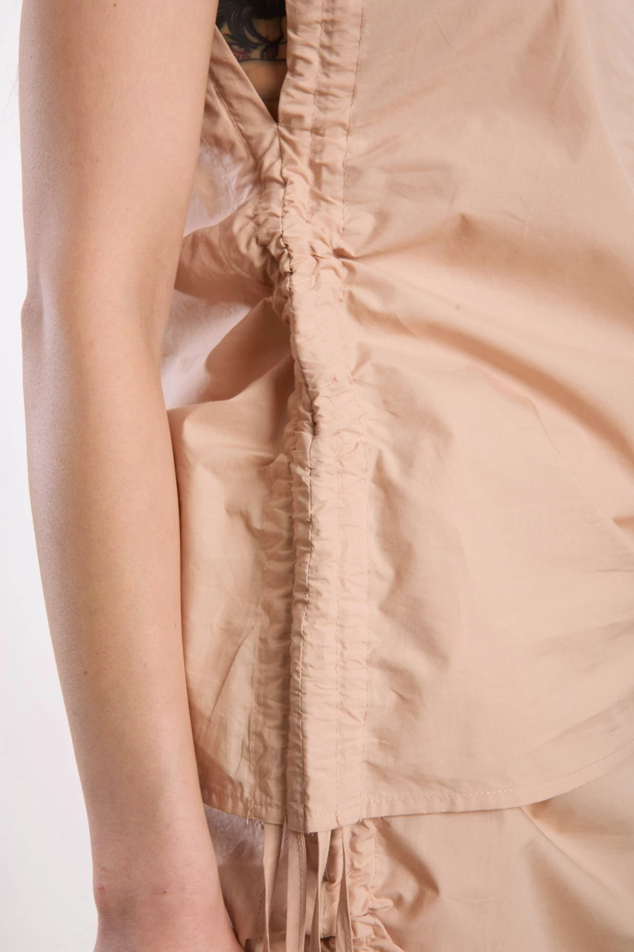 Baserange Pictorial Top Organic Cotton – Andradita Sand | Centre Commercial