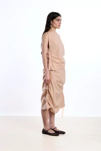 Baserange Pictorial Top Organic Cotton – Andradita Sand | Centre Commercial