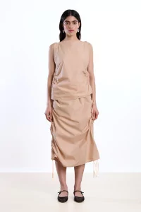 Baserange Pictorial Top Organic Cotton – Andradita Sand | Centre Commercial