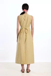 Cawley Erika Dress Japanese Cotton – Butter | Centre Commercial