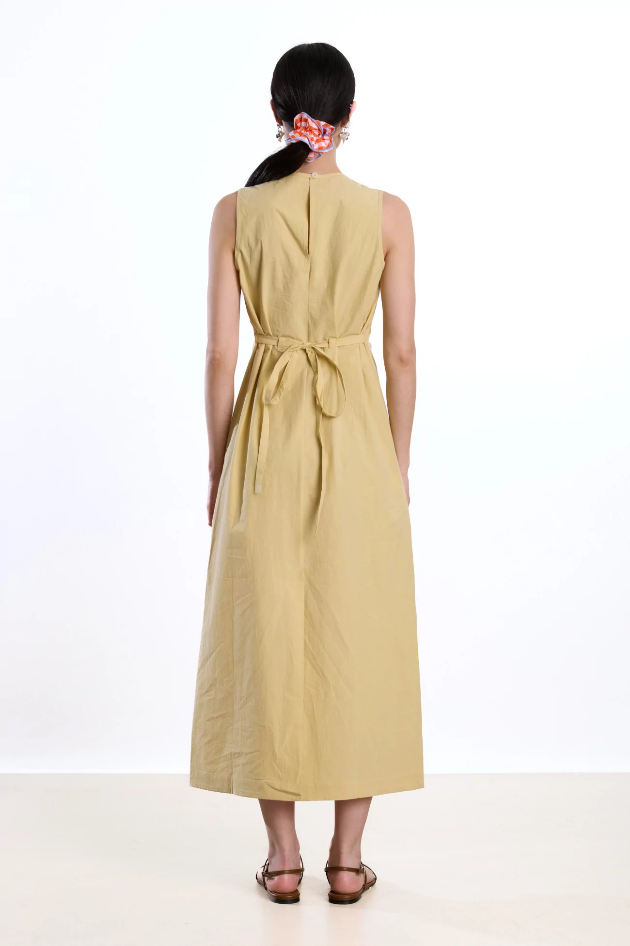 Cawley Erika Dress Japanese Cotton – Butter | Centre Commercial