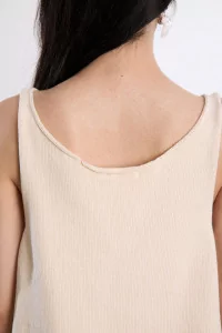 Cawley Thea Knit Top Striped Cotton – Merengue | Centre Commercial