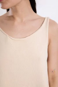 Cawley Thea Knit Top Striped Cotton – Merengue | Centre Commercial