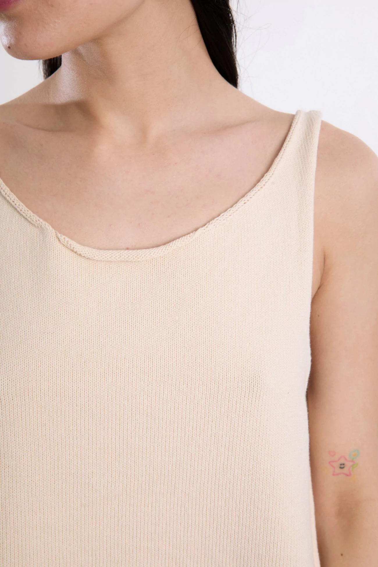 Cawley Thea Knit Top Striped Cotton – Merengue | Centre Commercial