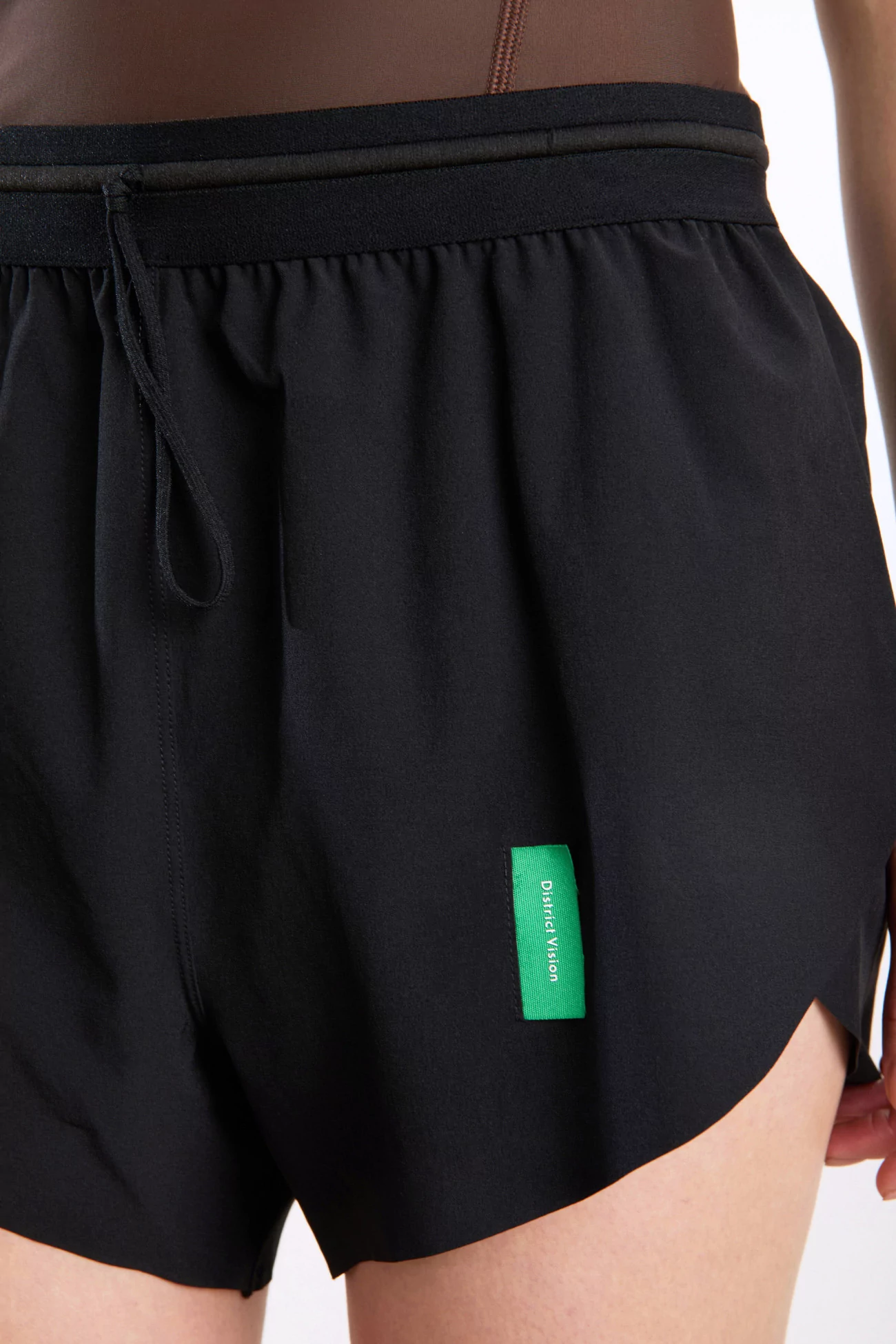 District Vision 2" Split Running Shorts Women – Black | Centre Commercial