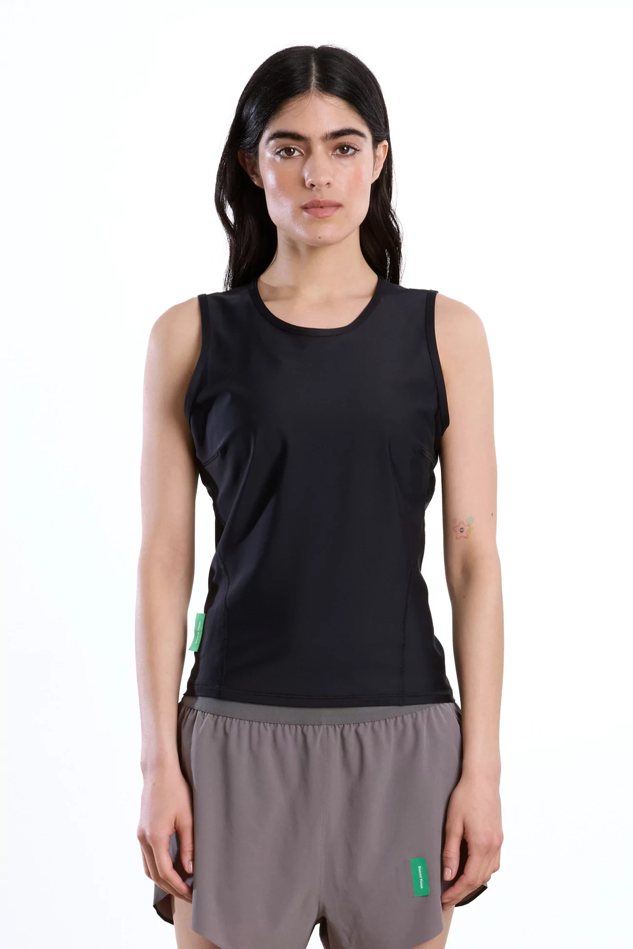 District Vision Fitted Training Tank Top Women – Black | Centre Commercial