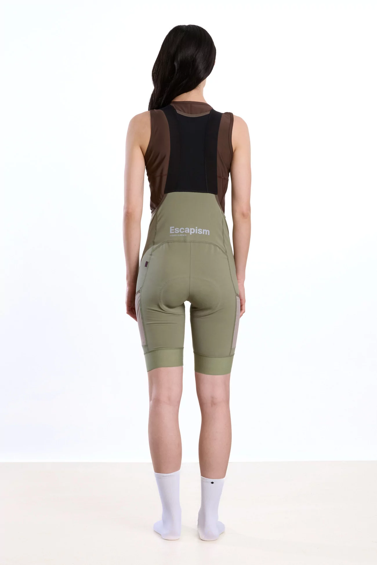 Pas Normal Studios Escapism Cargo Bibs Women – Light Olive | Centre Commercial