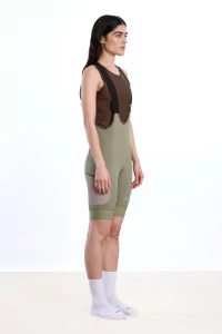 Pas Normal Studios Escapism Cargo Bibs Women – Light Olive | Centre Commercial