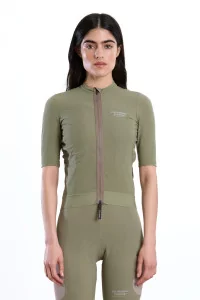 Maillot Cyclisme Femme Pas Normal Studios Escapism – Light Olive | Centre Commercial