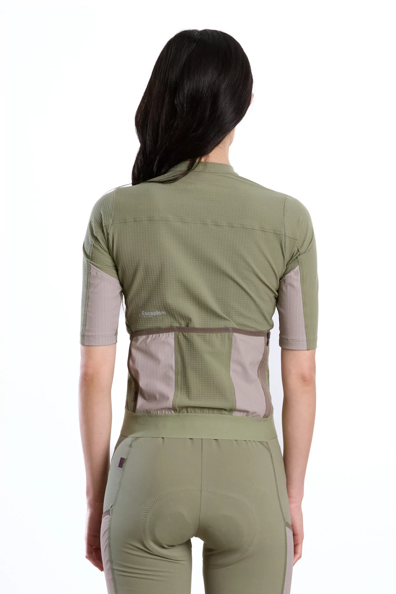 Maillot Cyclisme Femme Pas Normal Studios Escapism – Light Olive | Centre Commercial