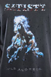 MothTech Running T-Shirt Satisfy – Wild And Free | Centre Commercial