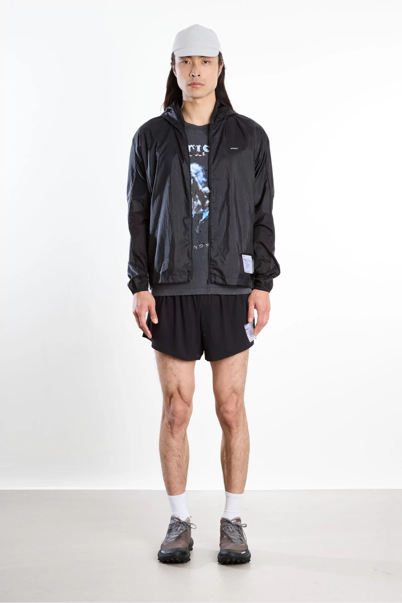 Pertex Diamond Fuse Windbreaker Satisfy – Black | Centre Commercial