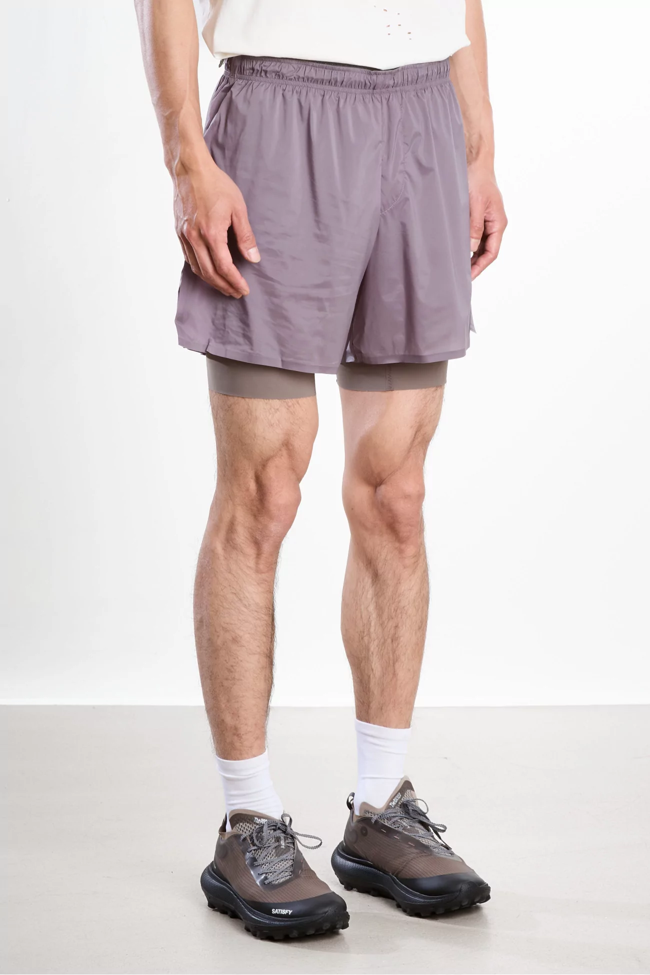 TechSilk 8" Running Shorts Satisfy – Shark | Centre Commercial