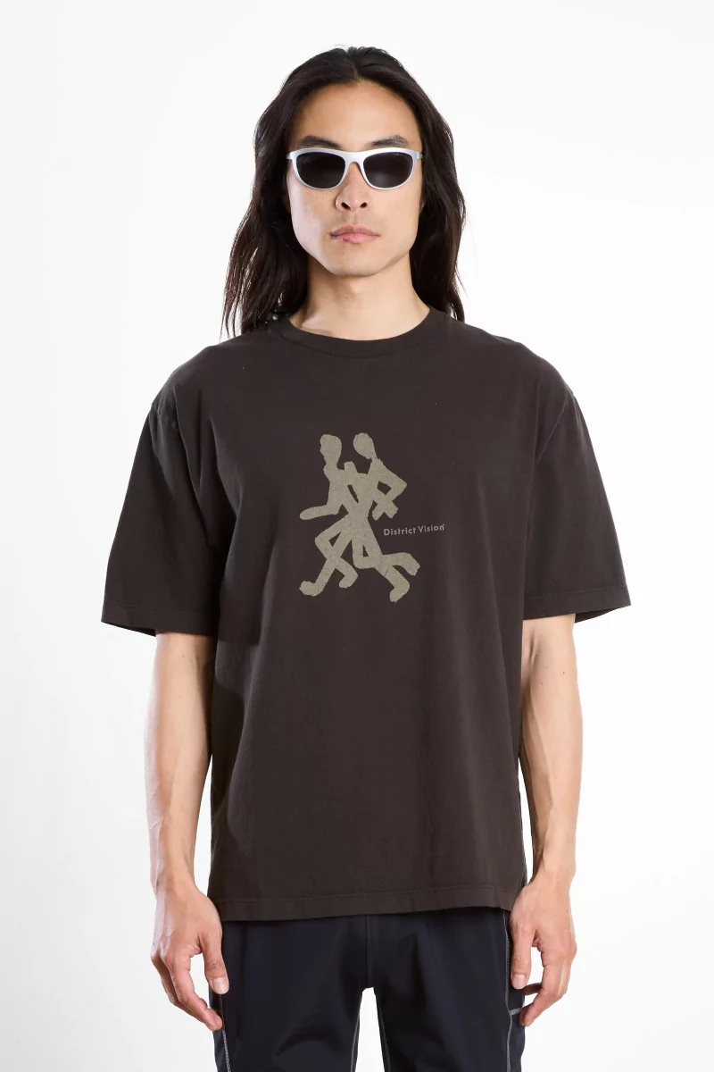 California Cotton Tee District Vision – Runners Brown | Centre Commercial