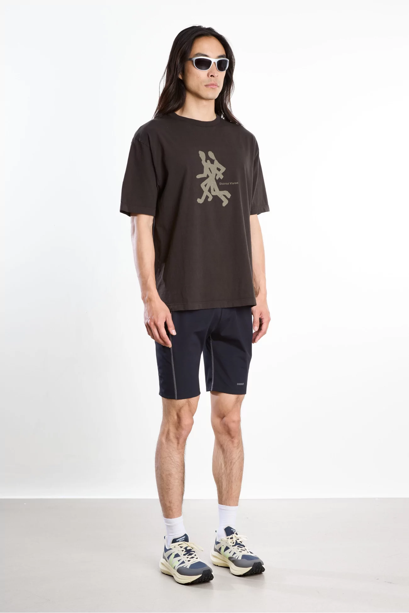 California Cotton Tee District Vision – Runners Brown | Centre Commercial