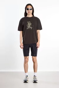 T-shirt California Cotton District Vision – Runners Brown | Centre Commercial