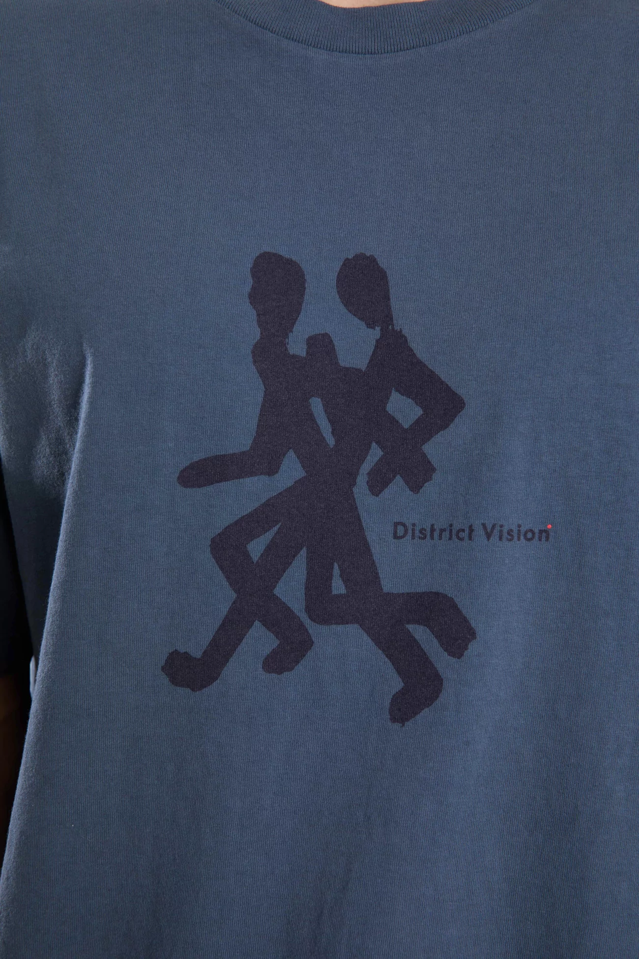 California Cotton Tee District Vision – Warm Blue | Centre Commercial