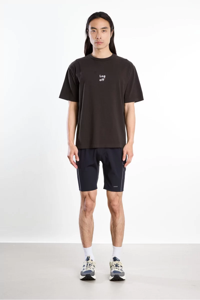 California Cotton Tee District Vision – Log Off Brown | Centre Commercial