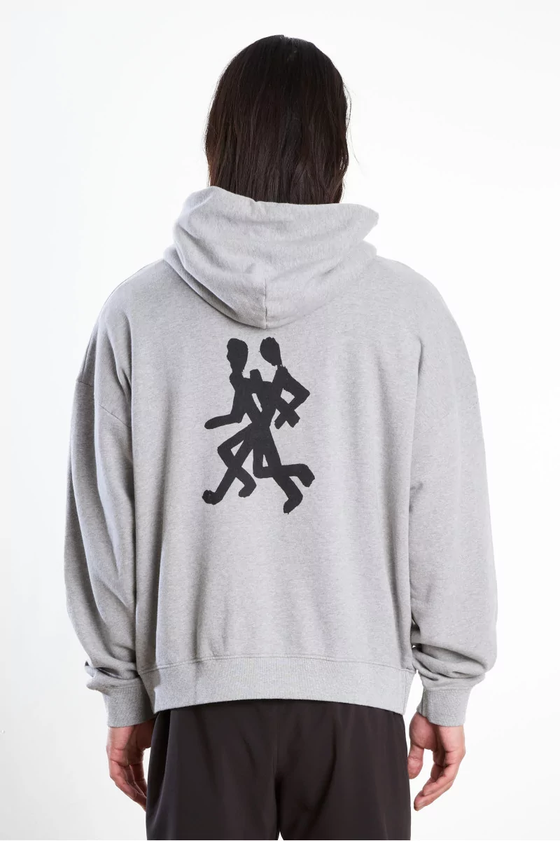 California Cotton Hoodie District Vision – Heather Grey | Centre Commercial