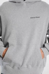 California Cotton Hoodie District Vision – Heather Grey | Centre Commercial
