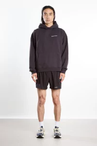 California Cotton Hoodie District Vision – Vintage Black | Centre Commercial