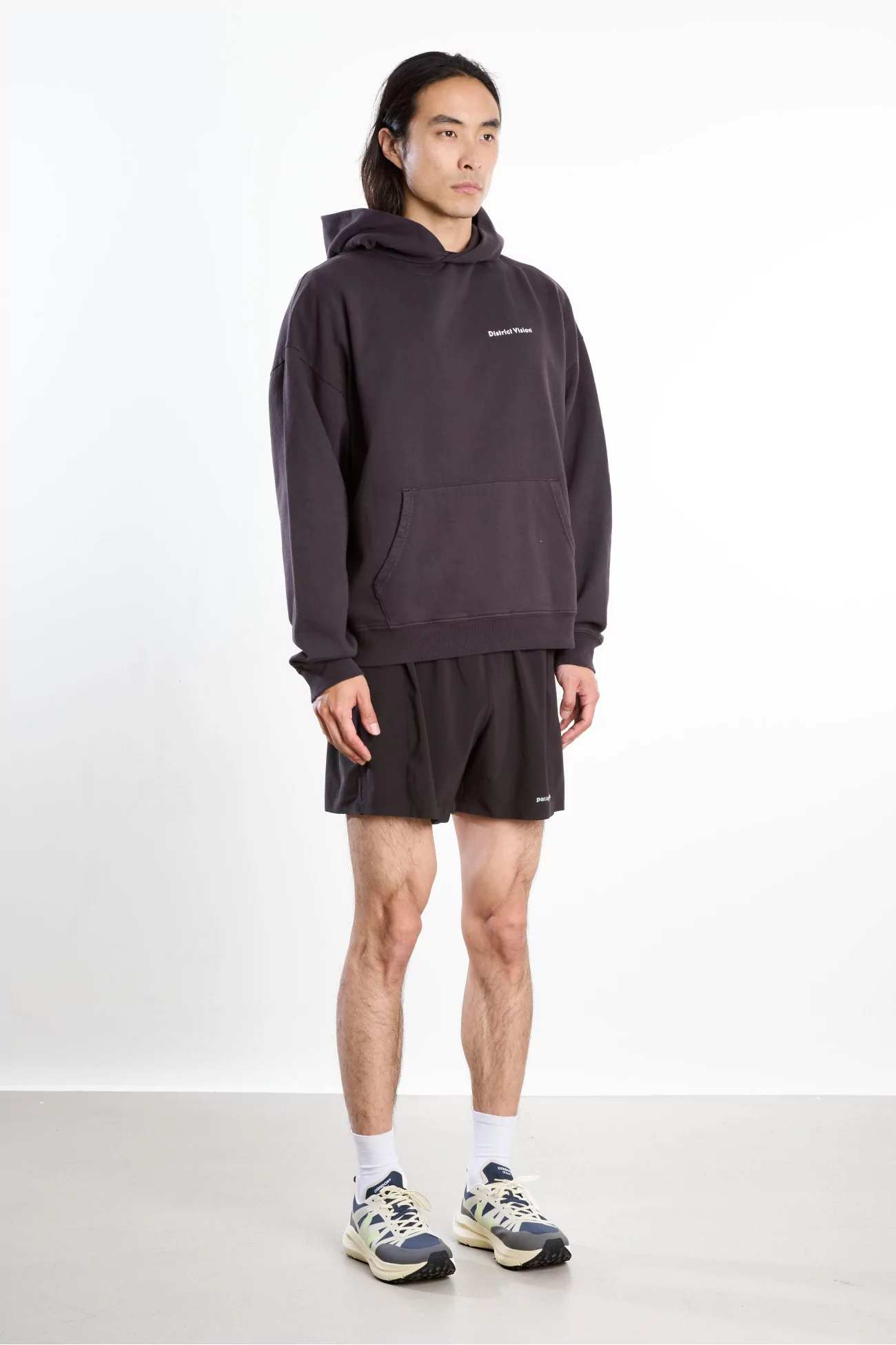 Sweat Capuche California Cotton District Vision – Vintage Black | Centre Commercial