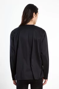 Long Sleeve Boxy Training Tee District Vision – Black | Centre Commercial