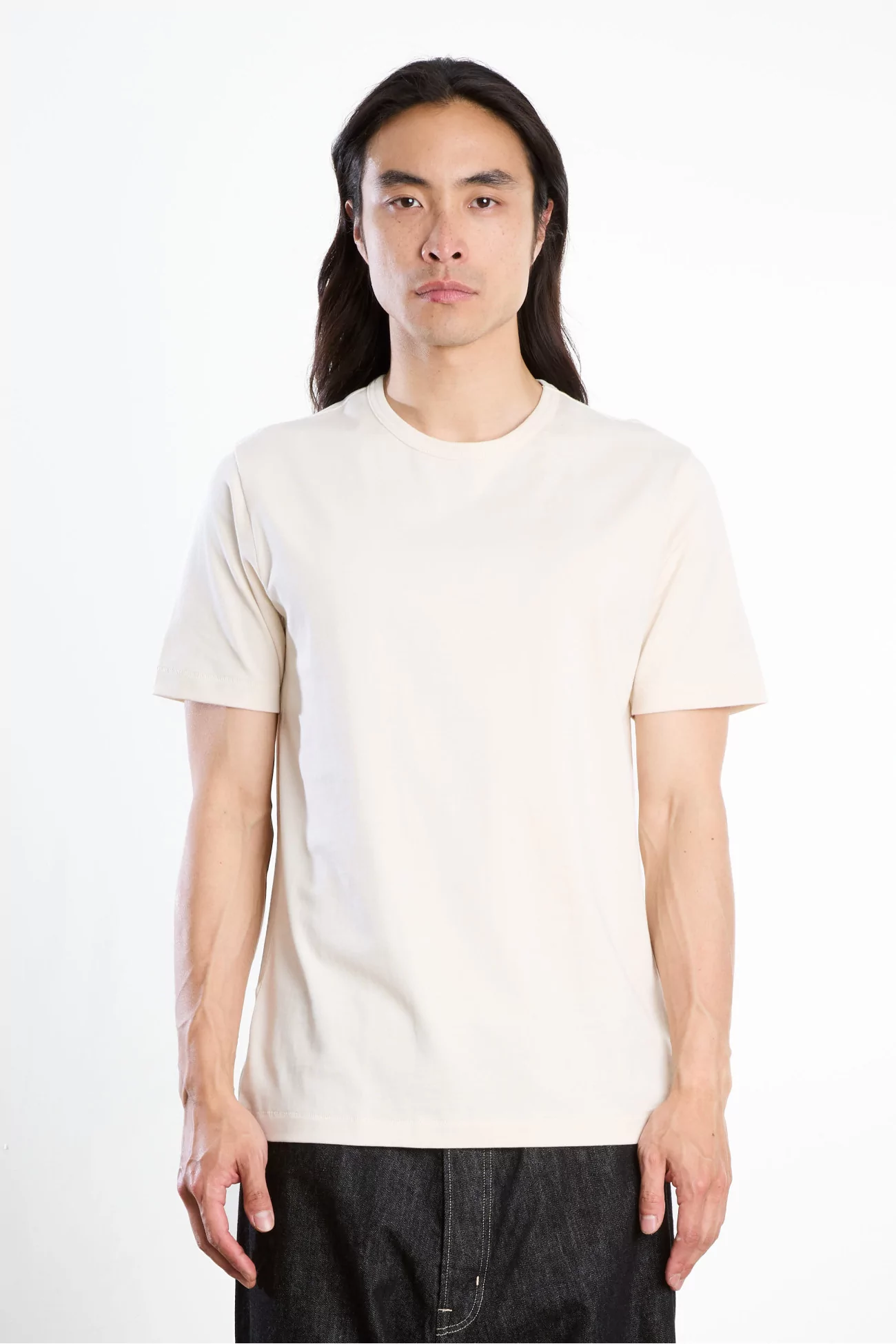 Merz b. Schwanen 2M15 Organic Cotton T-shirt – Nature | Centre Commercial