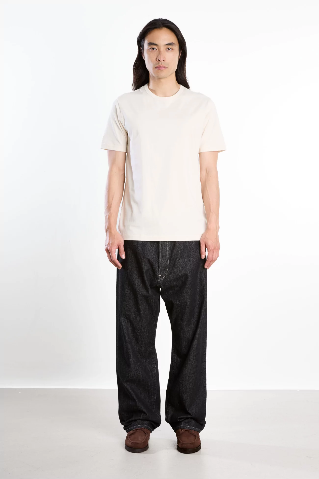 Merz b. Schwanen 2M15 Organic Cotton T-shirt – Nature | Centre Commercial