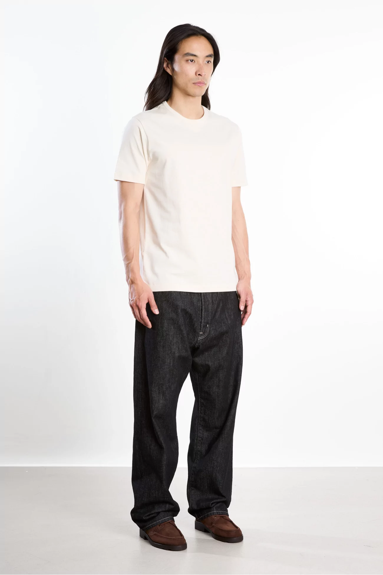 Merz b. Schwanen 2M15 Organic Cotton T-shirt – Nature | Centre Commercial
