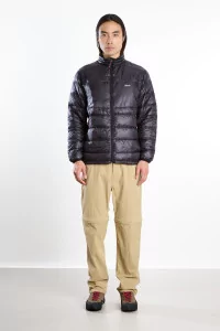 Nanga Minimarhythm Down Zip Blouson – Black | Centre Commercial