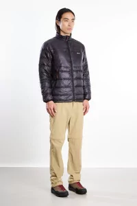 Nanga Minimarhythm Down Zip Blouson – Black | Centre Commercial