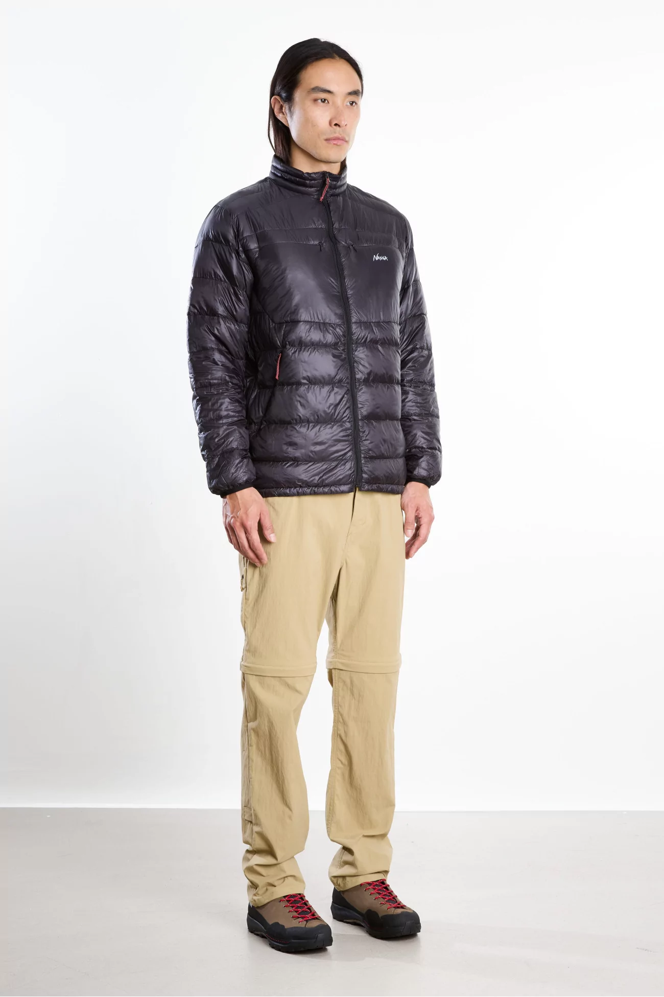 Nanga Minimarhythm Down Zip Blouson – Black | Centre Commercial