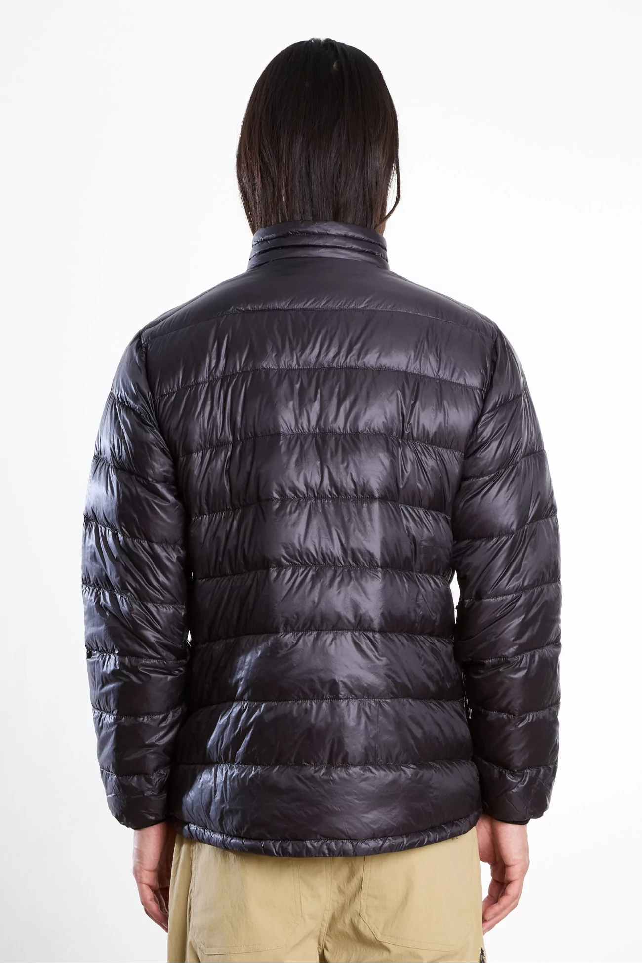 Nanga Minimarhythm Down Zip Blouson – Black | Centre Commercial