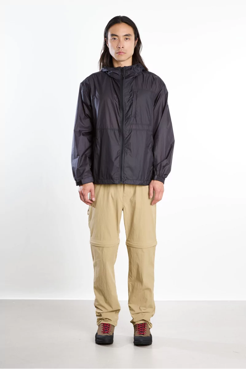 Nanga Sheer Nylon Water-Repellent Jacket – Black | Centre Commercial