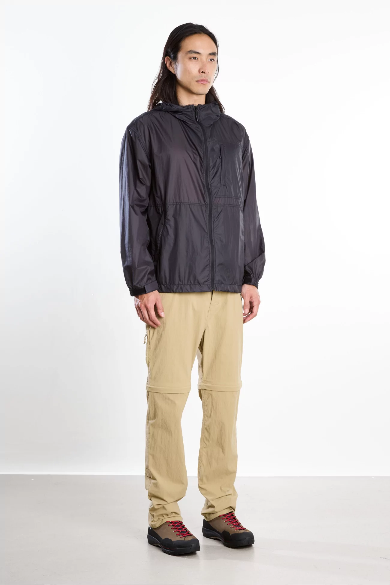 Nanga Sheer Nylon Water-Repellent Jacket – Black | Centre Commercial