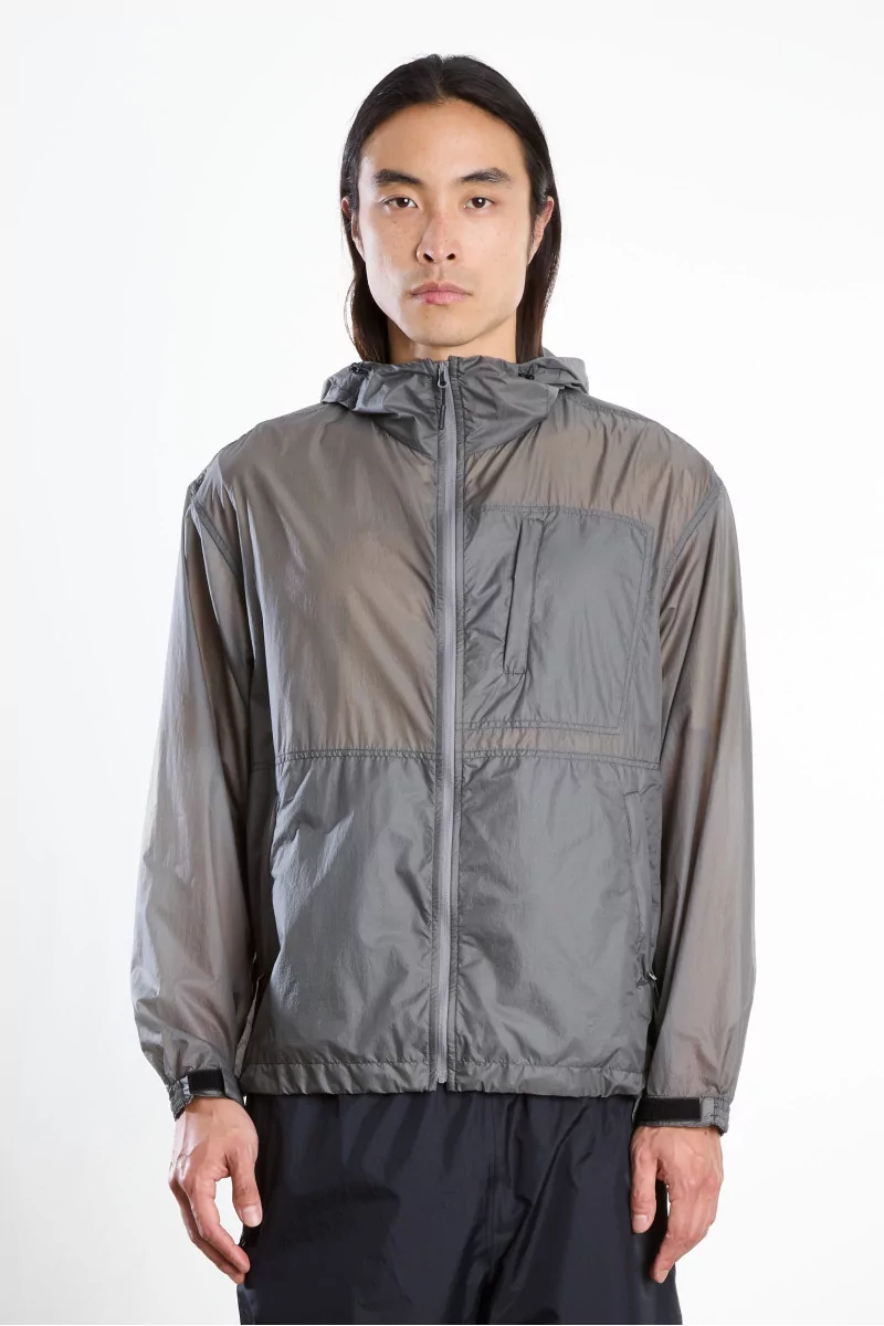 Nanga Sheer Nylon Water-Repellent Jacket – Grey | Centre Commercial