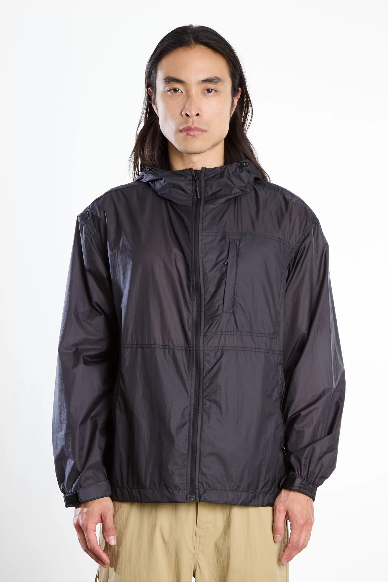 Nanga Sheer Nylon Water-Repellent Jacket – Black | Centre Commercial