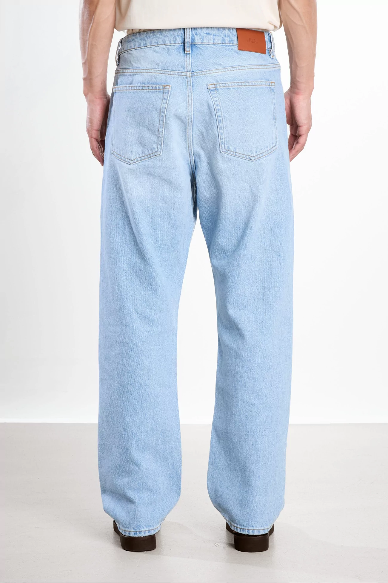 Studio Nicholson Riso 14oz Denim Pant – Bleached Wash | Centre Commercial