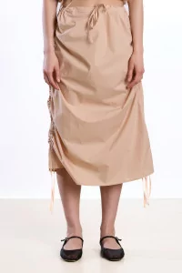 Baserange Pictorial Skirt Organic Cotton – Andradita Sand | Centre Commercial
