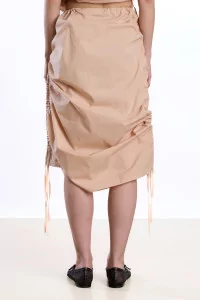 Baserange Pictorial Skirt Organic Cotton – Andradita Sand | Centre Commercial
