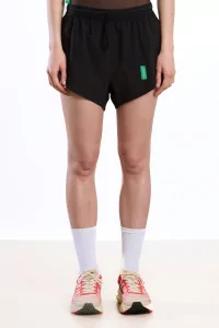 District Vision 2" Split Running Shorts Women – Black | Centre Commercial