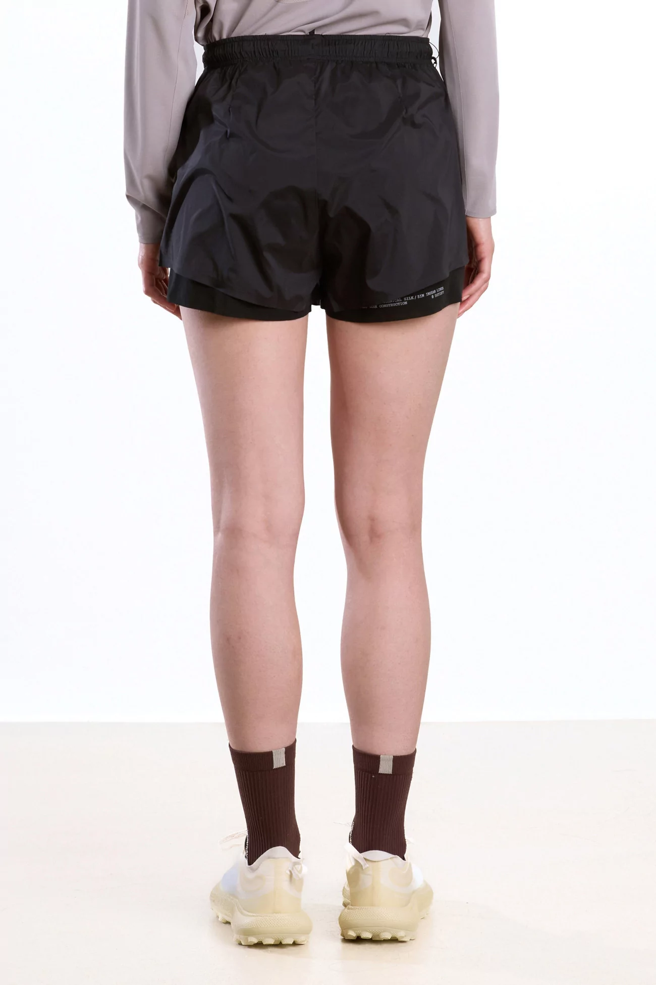 TechSilk™ 3" Running Shorts Satisfy Women – Black | Centre Commercial
