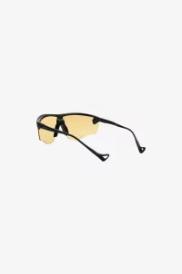 Junya Racer Sunglasses District Vision – Black Yellow | Centre Commercial