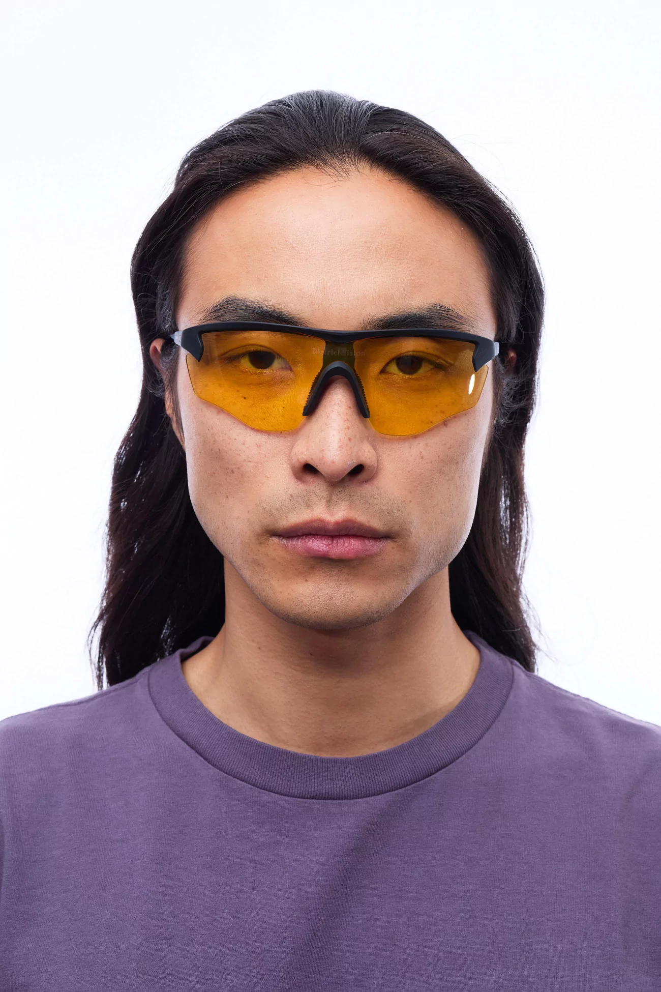 Junya Racer Sunglasses District Vision – Black Yellow | Centre Commercial
