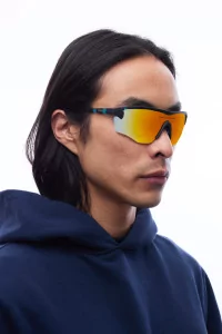 Junya Racer Sunglasses District Vision – Midnight Mosaic | Centre Commercial