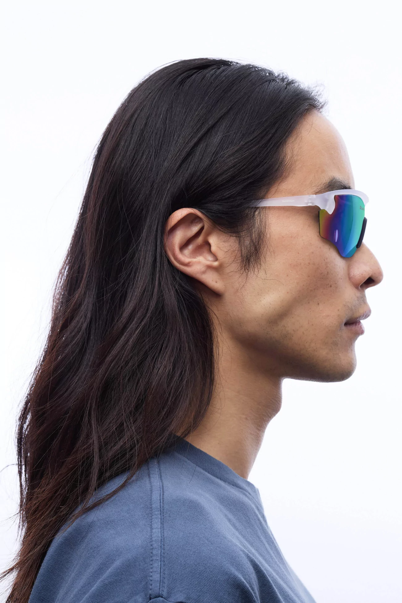 Junya Racer Sunglasses District Vision – Pulsar Blue | Centre Commercial