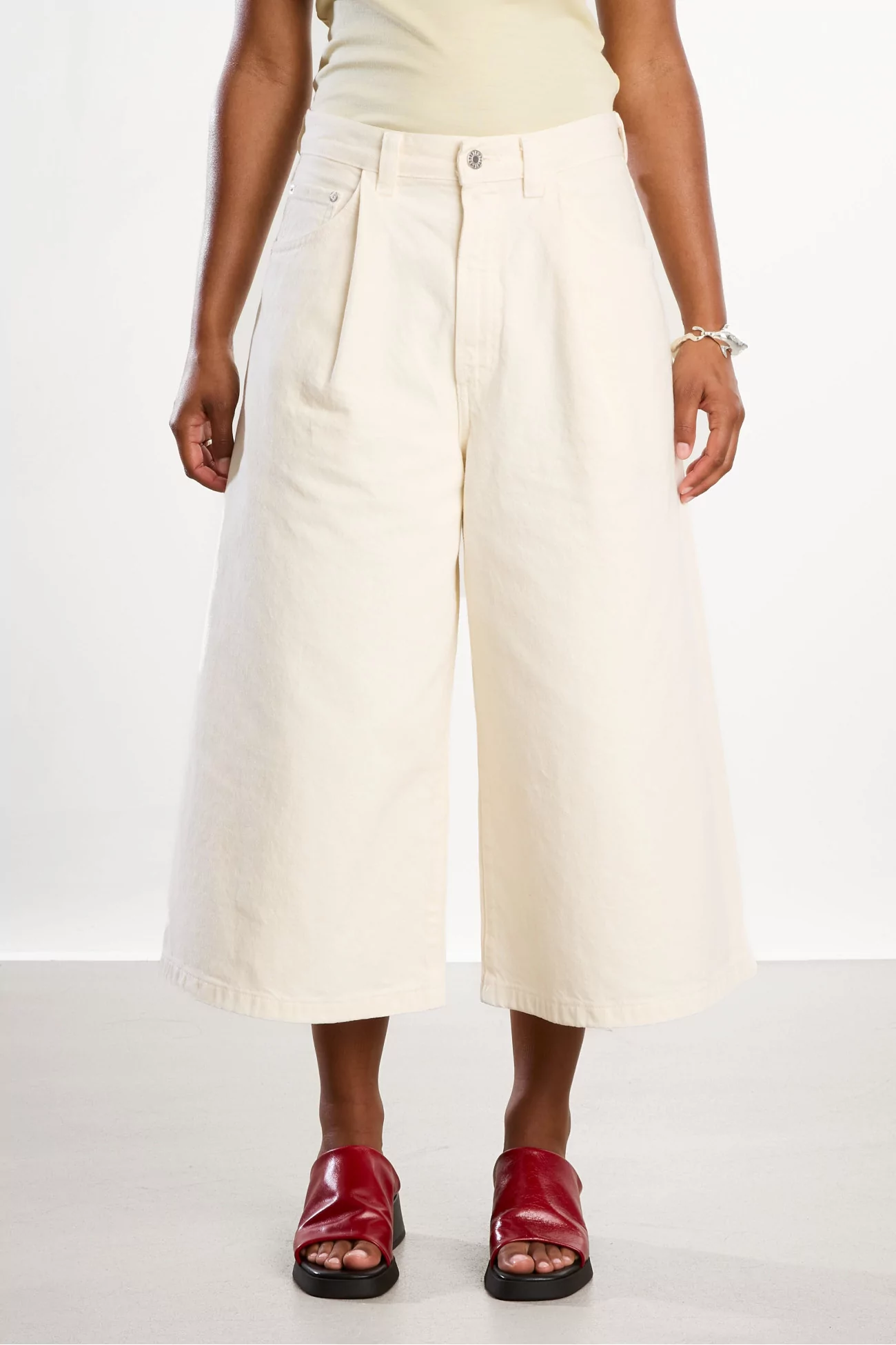 Women's 80's Gaucho Cotton Short – Solar | Centre Commercial