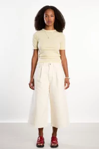 Women's 80's Gaucho Cotton Short – Solar | Centre Commercial
