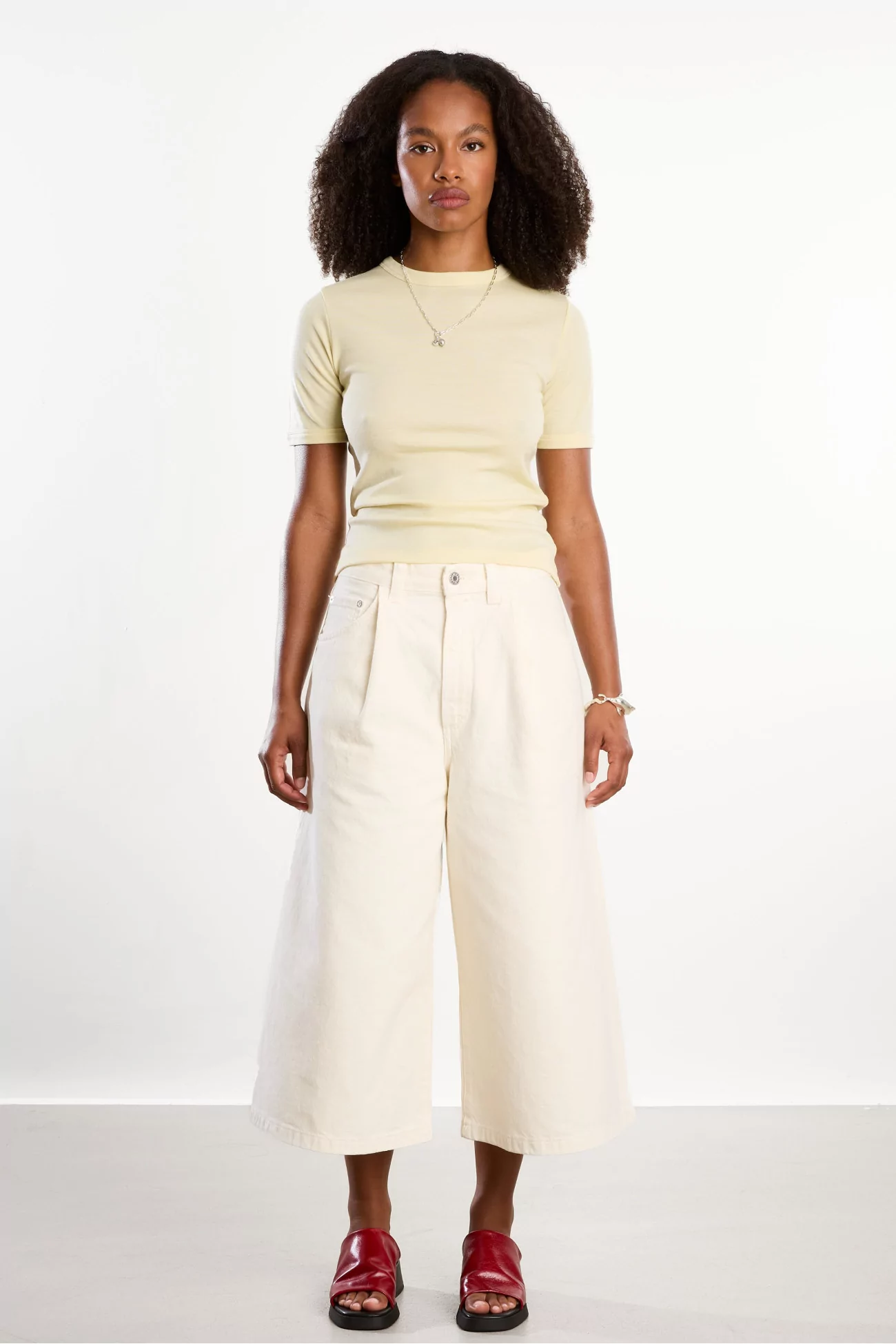 Women's 80's Gaucho Cotton Short – Solar | Centre Commercial